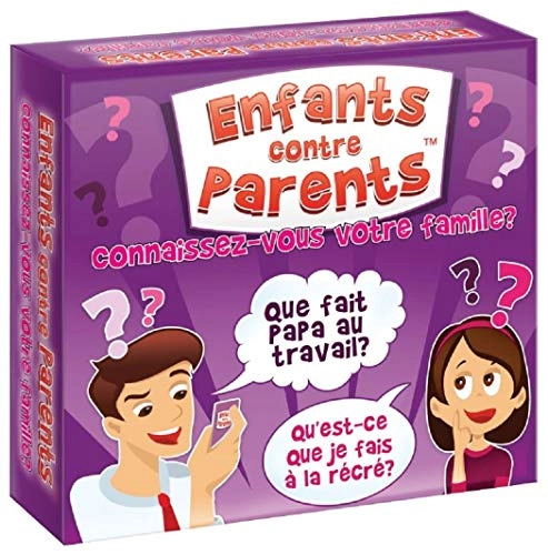 Jeu de Plateau Familial - Quiz Jeu de Cartes (French)