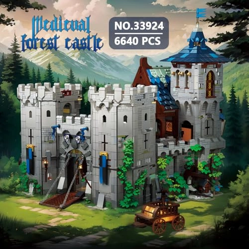 Medieval Waldburg Building Set - MOC Modular Architecture House