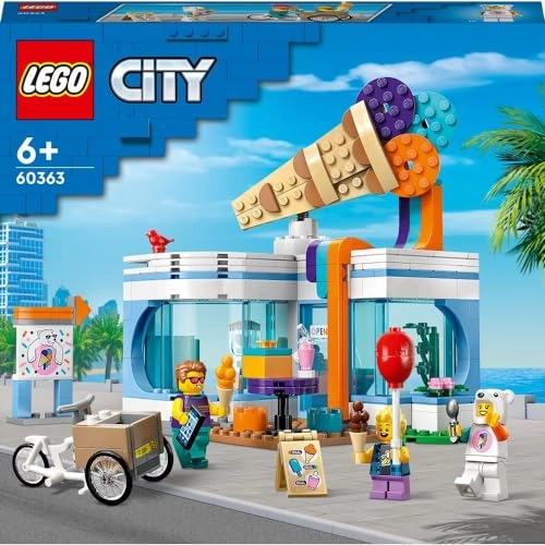 City Ice-Cream Shop (60363) - Cart Bike 3 Minifigures