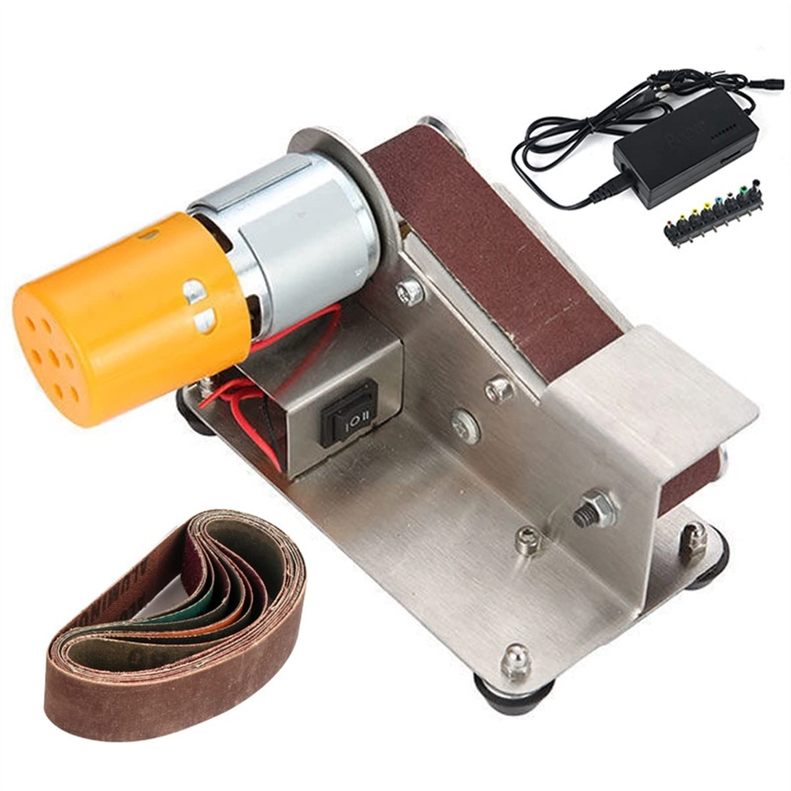 NEKOUN Car Buffer Polisher - Mini Electric Belt Adjustable Speed Portable Set