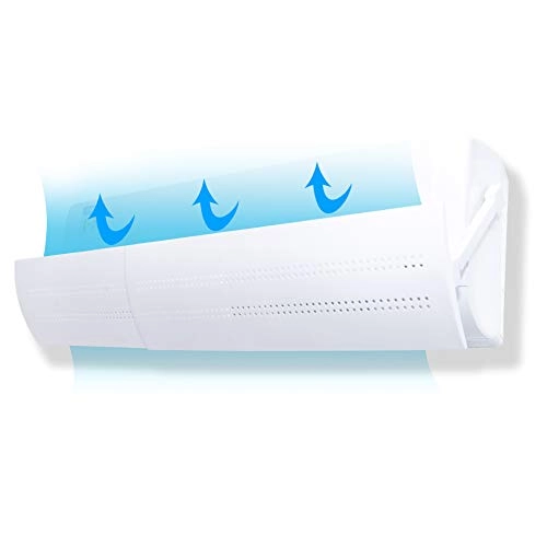 AC Deflector - 56*18cm Telescopic white