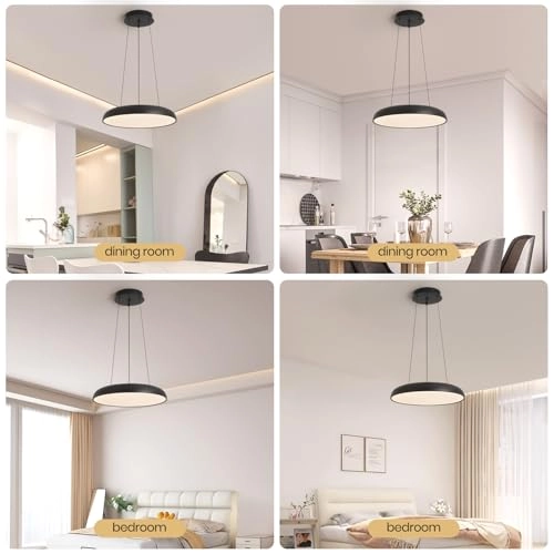 Round LED Chandelier - 3000K-6000K 10%-100%