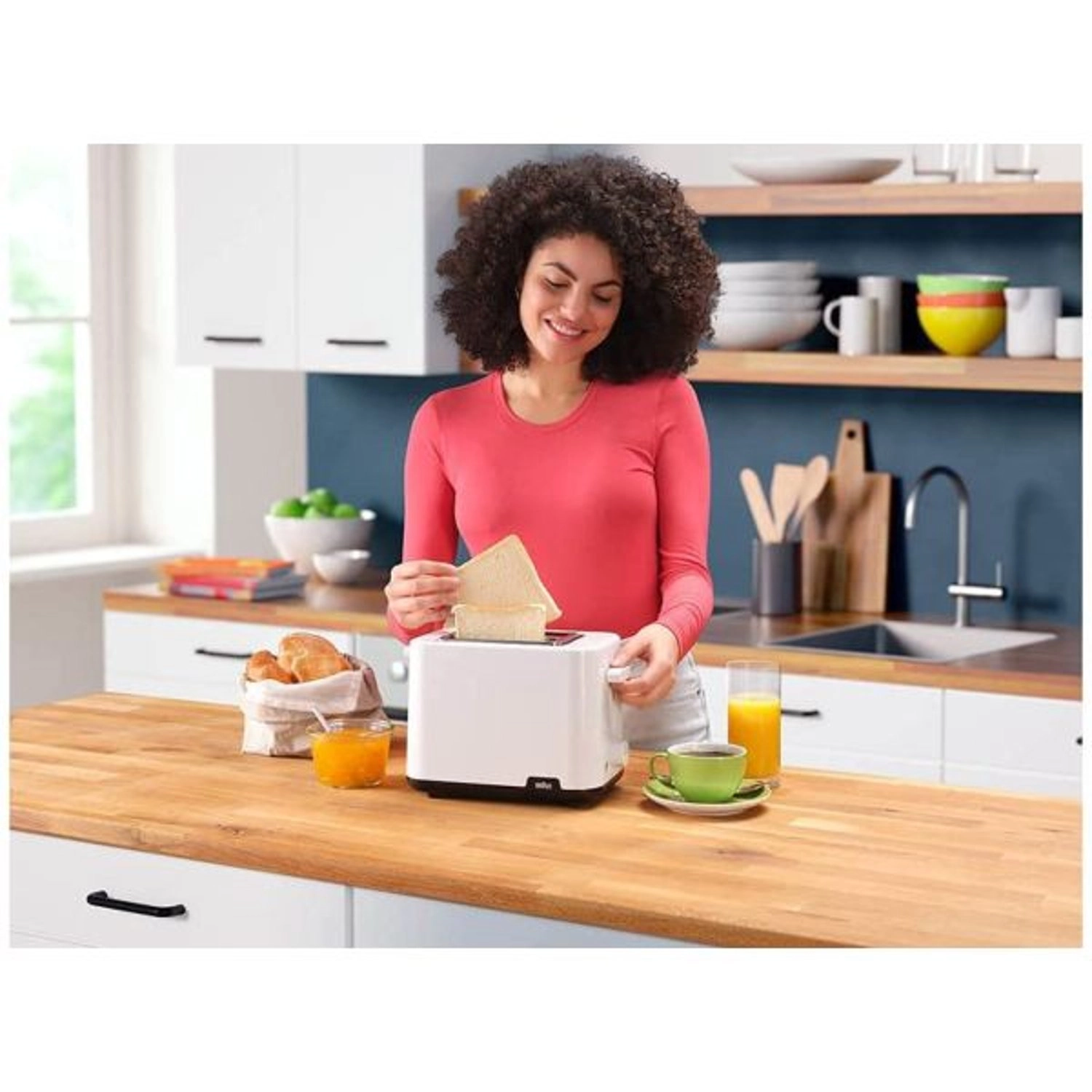 HT1010WH - Bread Toaster White 900 Watts