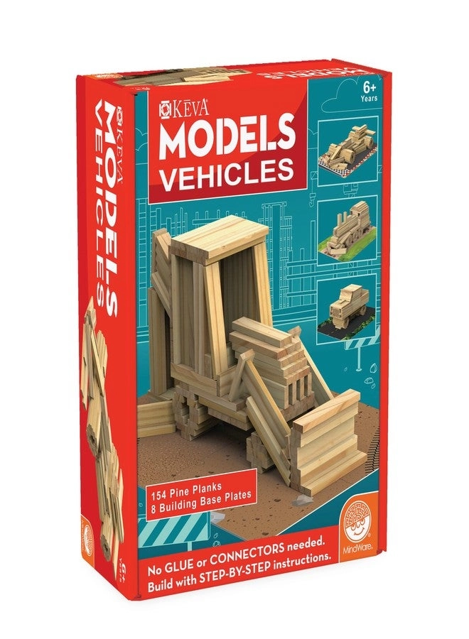MindWare KEVA Models - 154 Wooden Building Planks