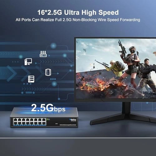 Ethernet Switch - 16-ports