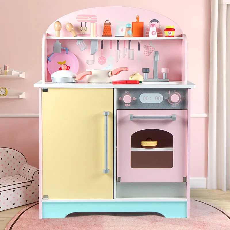 Kids Wooden Japanese F Type Kitchen Playset (GB-MSN 20003AB)