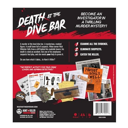 Hunt A Killer: Death at the Dive Bar