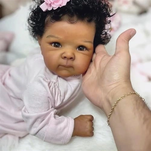 Reborn Baby Doll - 19 inch/48 cm Vinyl Female Ages 36 months+