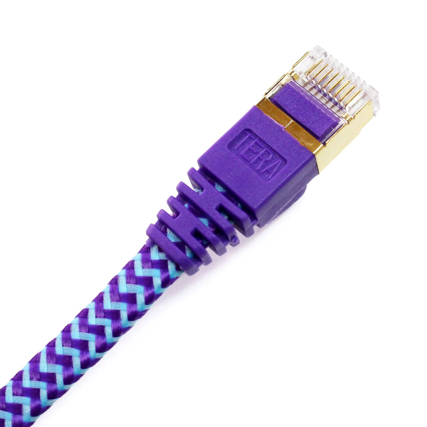 CAT7 10 Gigabit Ethernet Ultra Flat Patch Cable - 3FT