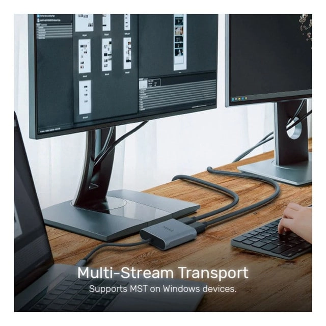 USB-C to Dual DisplayPort Adapter - 8K 7680x4320@60Hz