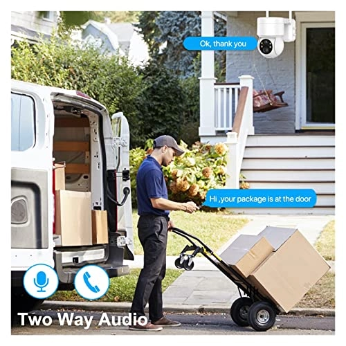 Outdoor Solar Security Camera 4K