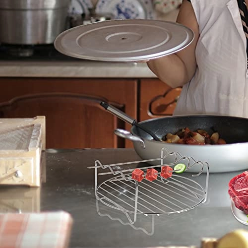 steaming rack - Stainless Steel 2pcs + grill rack