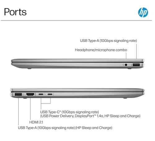 HP - Envy Envy x360 - 16'' Ryzen 7 8840HS 16GB DDR5 1TB SSD