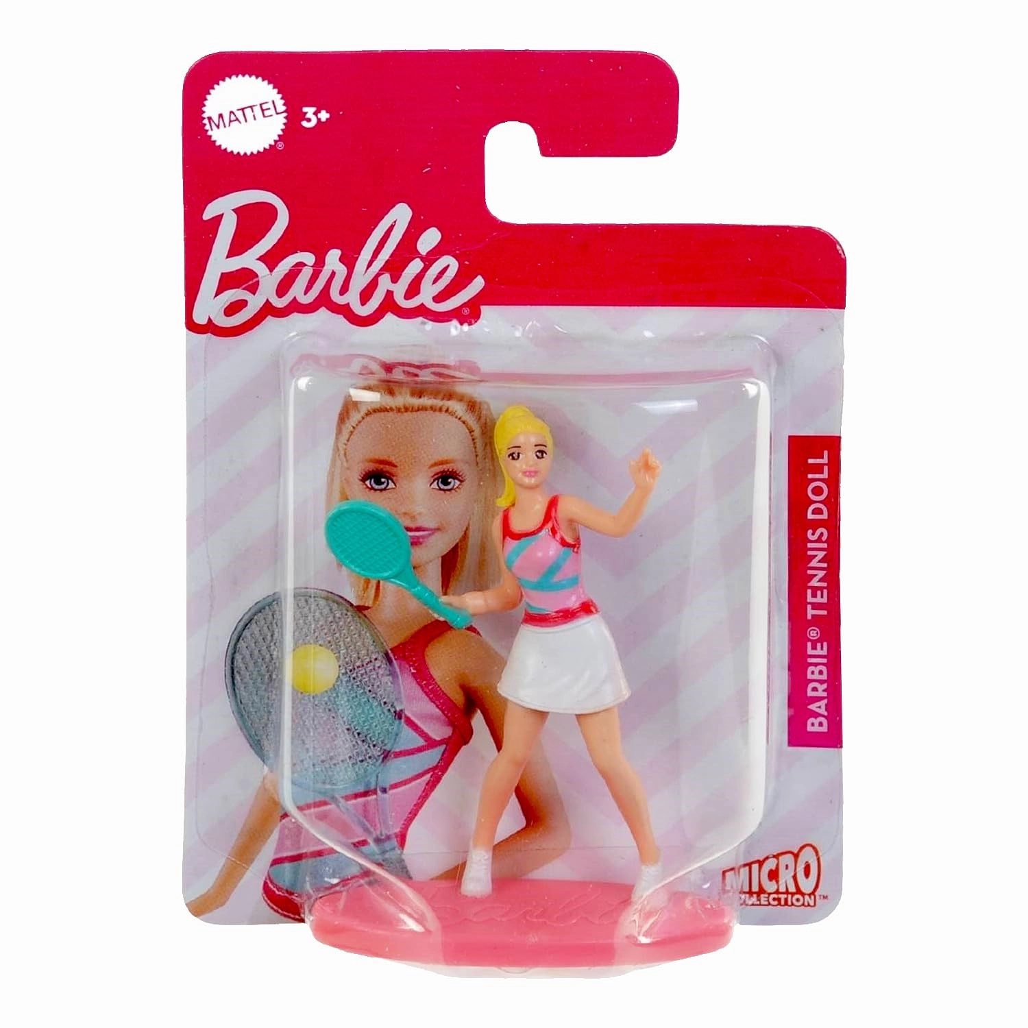 Barbie Tennis Doll - 7 cm Plastic