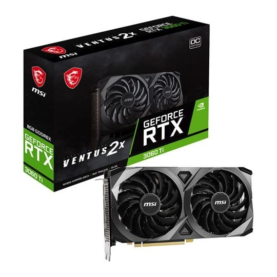 GeForce RTX 3060 Ti VENTUS 2X - 8GB