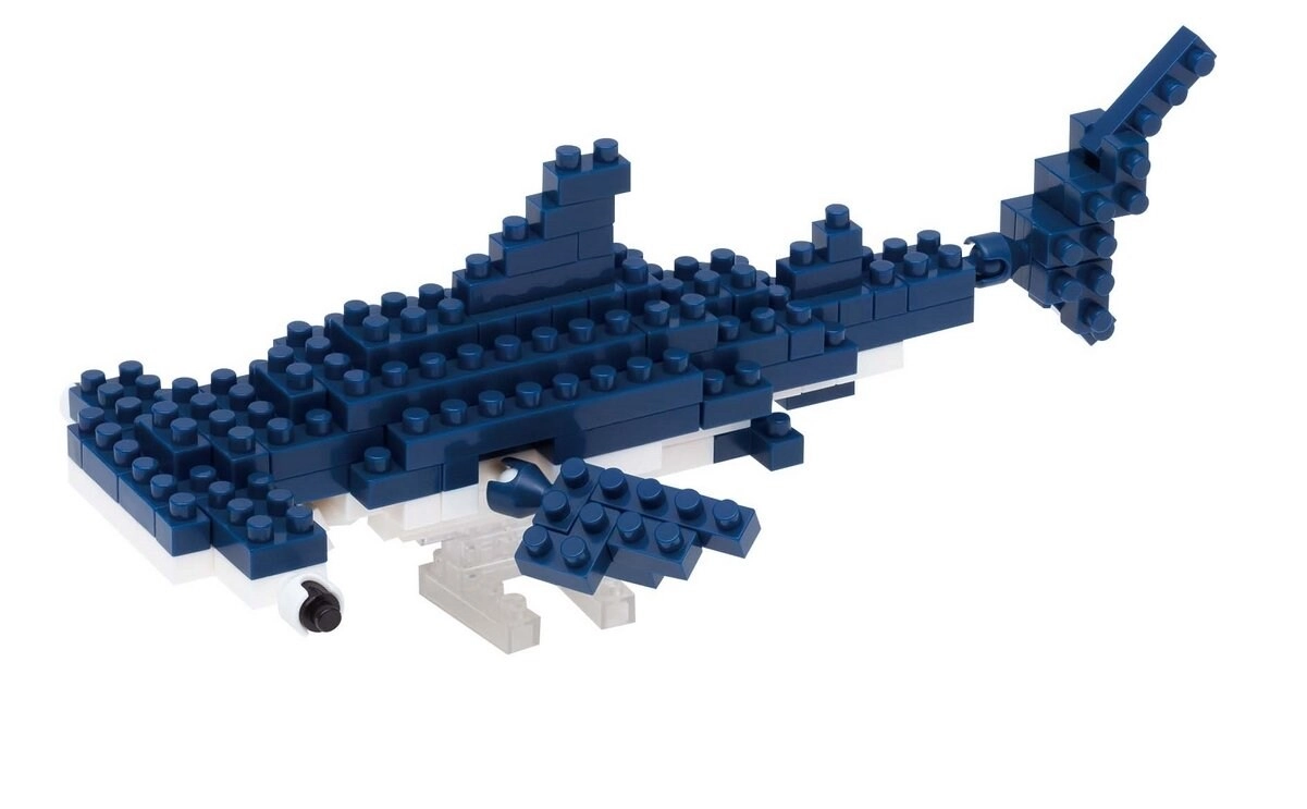 Kawada Ltd Hammerhead Shark - Sea Friends Building Kit