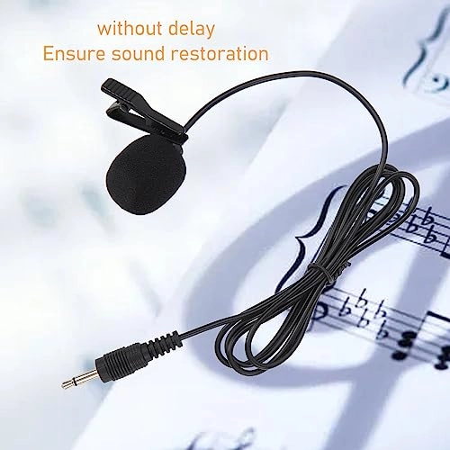 Clamp/Holder On Microphone - 3.5mm Noise Cancelling