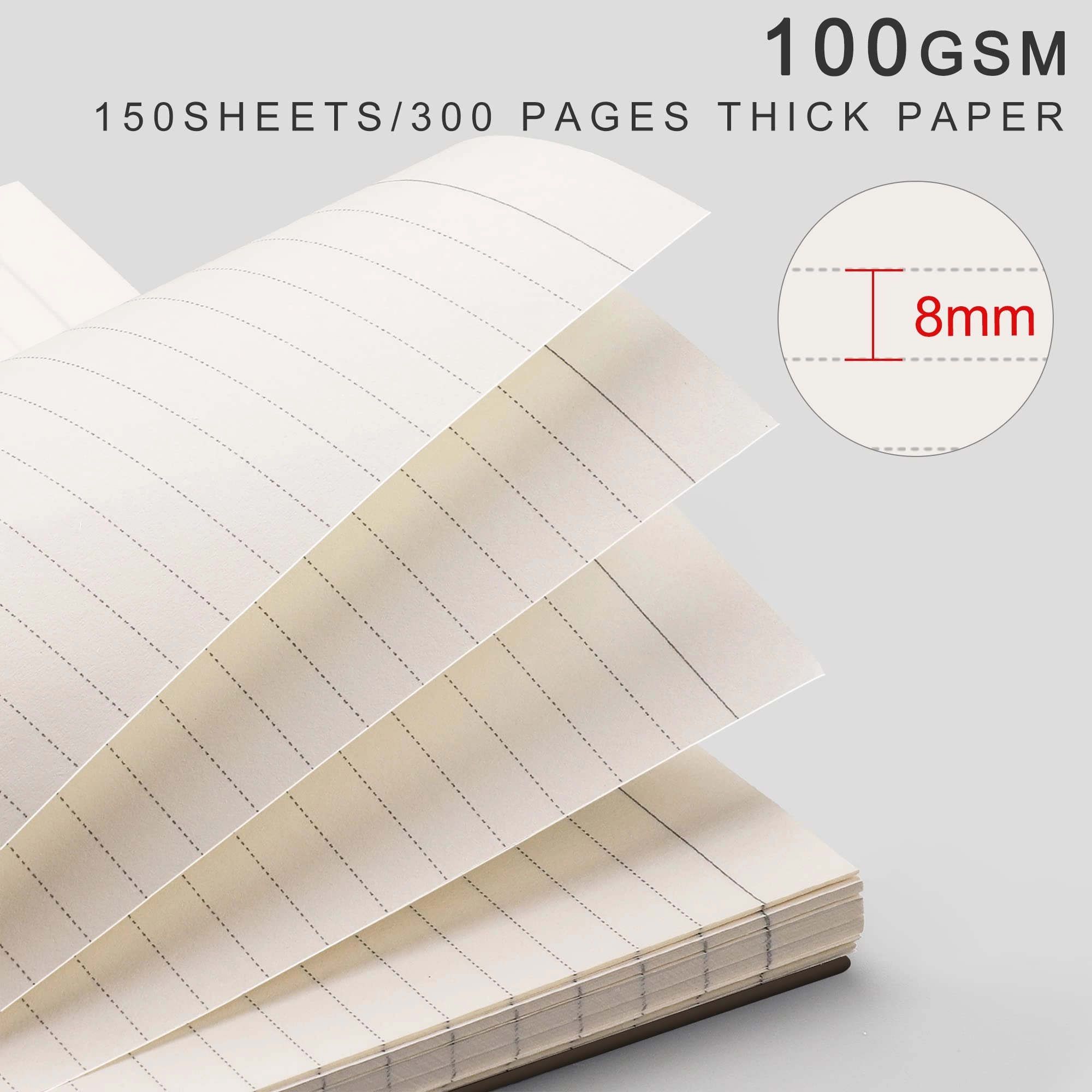 Notebook A5 Spiral - Lined 150 Sheets