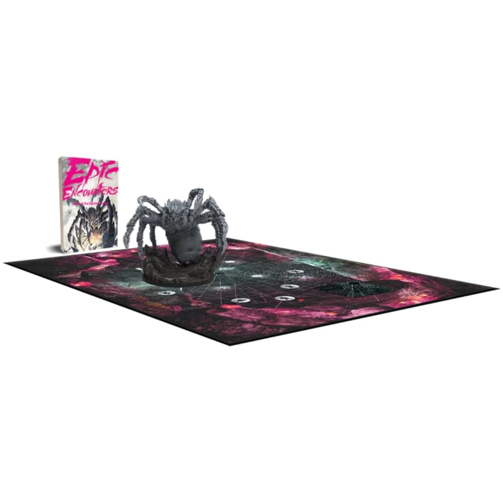 Web of The Spider Tyrant - 100MM Base Unpainted Miniature Compatible with DND