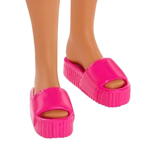 Barbie Loves The Ocean Beach-Themed Doll - 11.5-inch Recycled Plastics Curvy Brunette