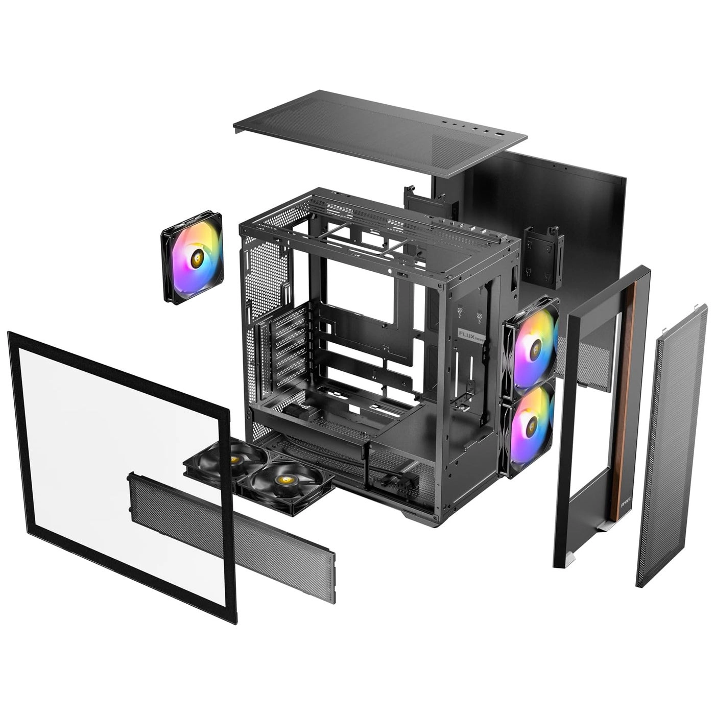 Flux Wood - Mid-Tower E-ATX