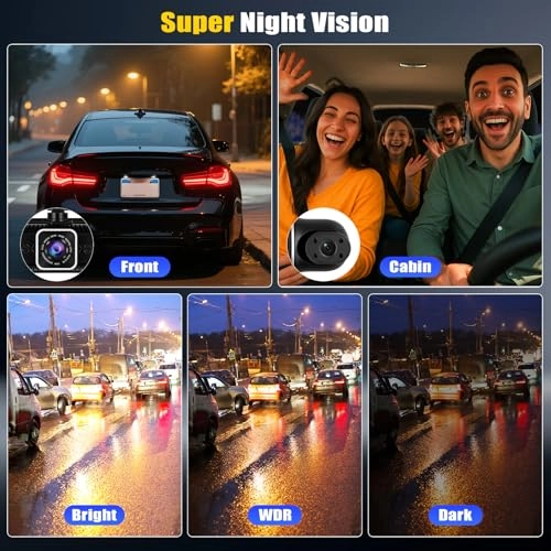 2K 360° Dashcam - 2K+3*1080P