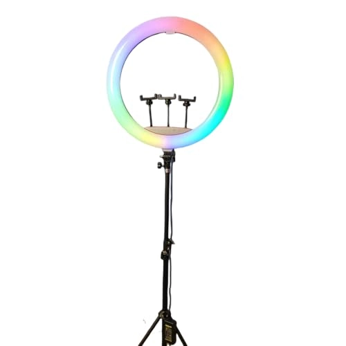 RGB Ring Light - 22 Inches
