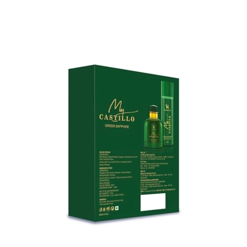 My Castillo Eau De Parfum + My Castillo Deodorant - Green Sapphir 2
