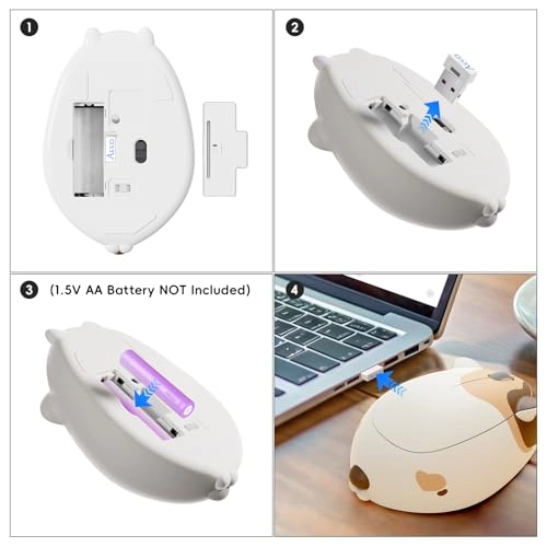 Cat Theme Gaming Mouse - USB
