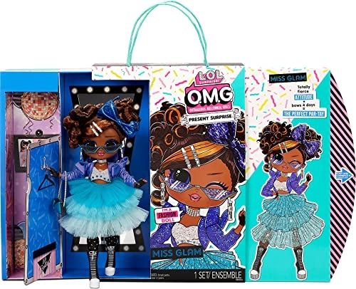 Miss Glam Fashion Doll - 20 surprises 5 different looks