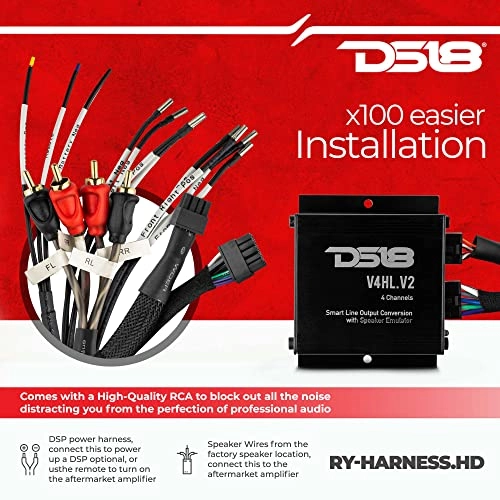 RY-Harness.HD - 4 Channel RCA Pre-Output Plug and Play