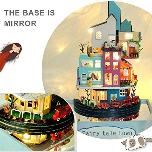 OUKA Dollhouse Kit - fairytale town 1:24