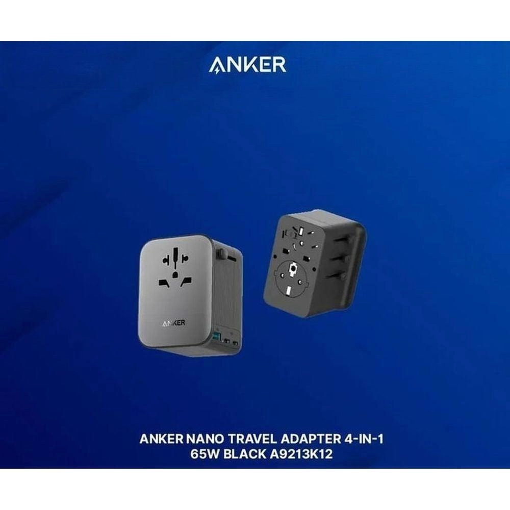 Travel Adapter 4-in-1 - 65W