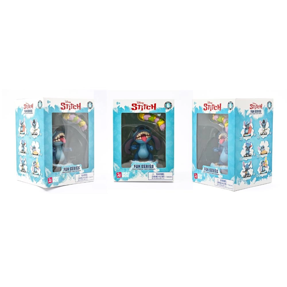 Lilo And Stitch Fun Series - 3inch Egg Attack mini figurine Style May Vary Ages 8+