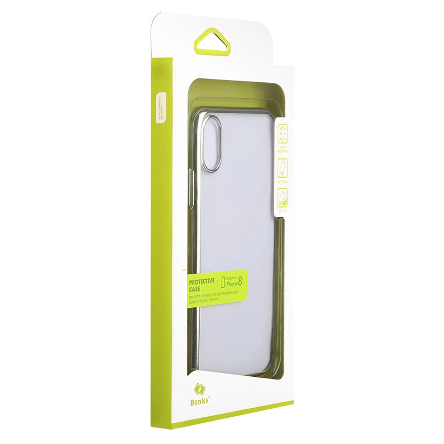 Electroplating Cover Back Case for Apple iPhone X