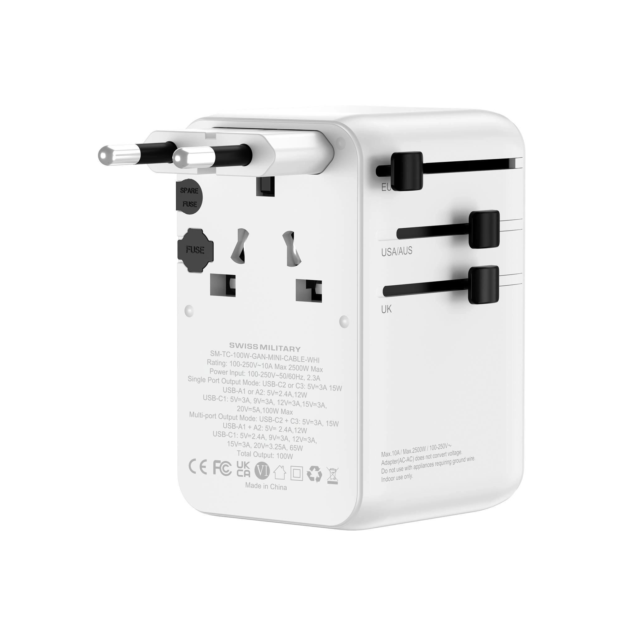 100W Travel Adapter Gan II