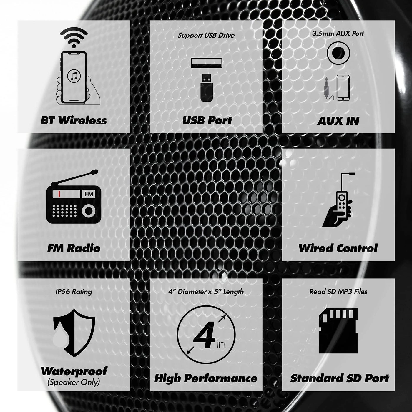 Motorcycle Speakers