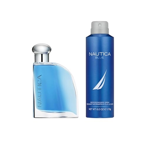 Nautica Blue Eau de Toilette - 100 ml + Body Spray - 170g Pack of 2