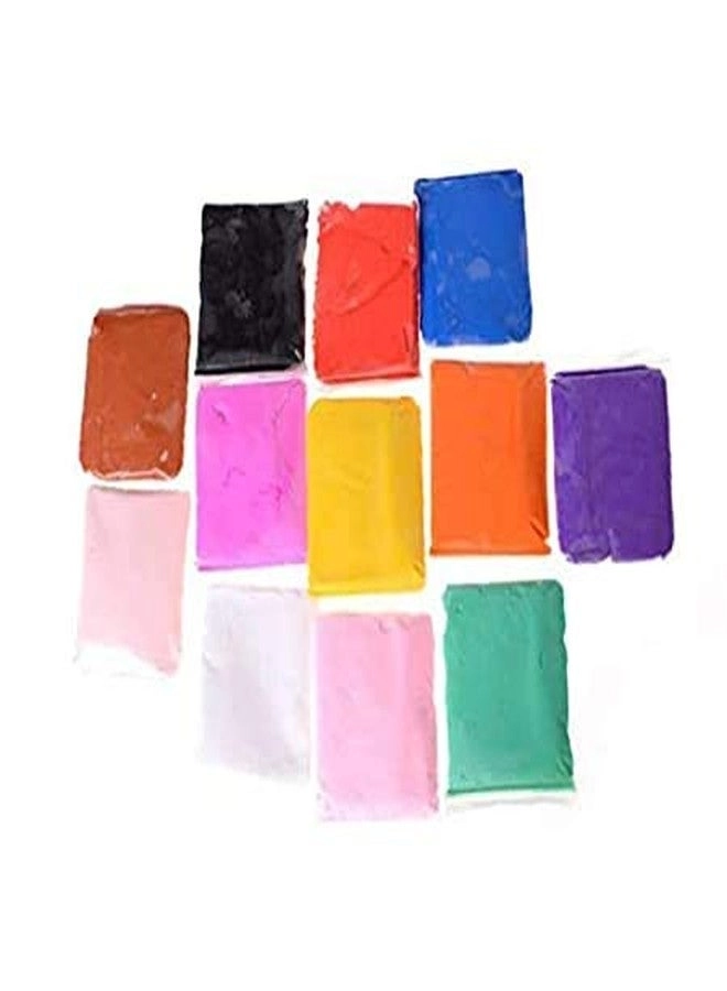 Air Dry Clay - Modelling Play Dough Light Weight 12pcs.