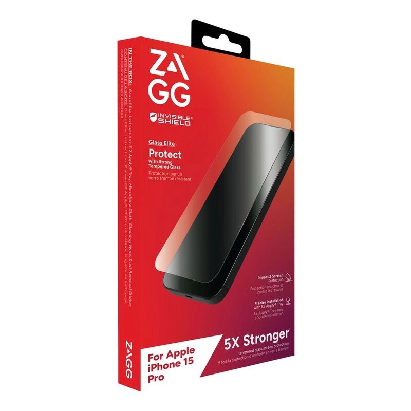 Clear Screen Protector for iPhone 15 Pro