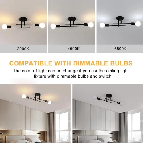 E27 Sputnik Modern Chandelier