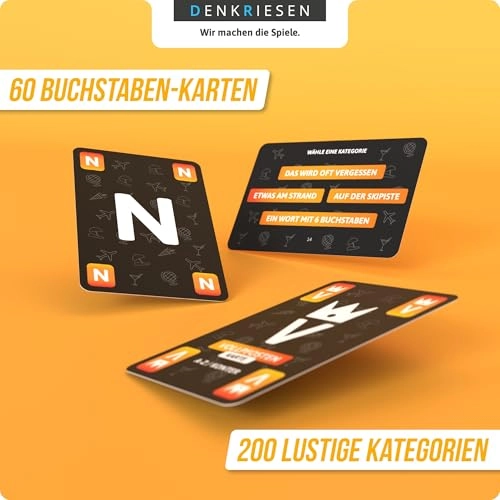 Stadt Land Vollpfosten: Holiday Edition - Card Game (German)