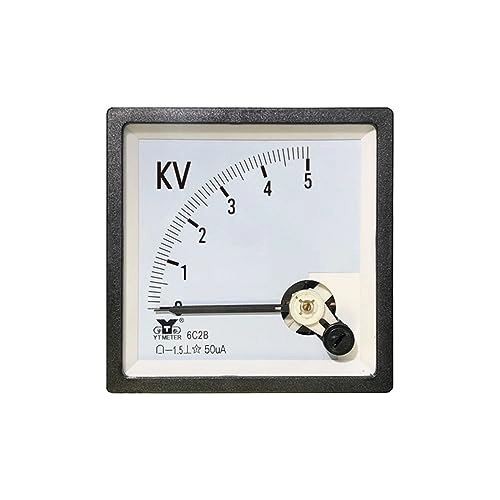 Yt72 - High Voltage DC Voltmeter 5kV 10kV 20kV 30KV 50kV 100kV DC Pointer Meter