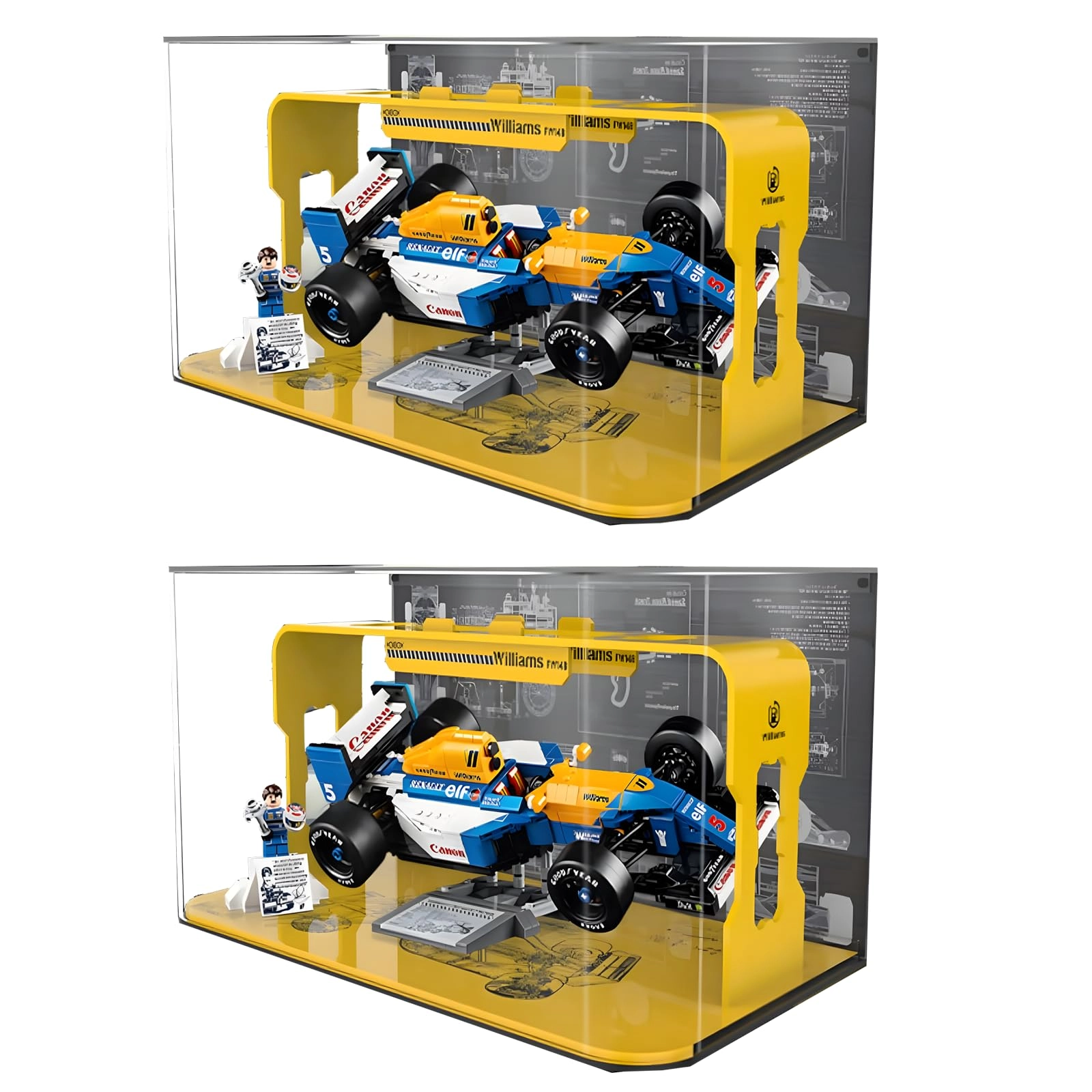 Shengor Figures Display Box - 41x21x22cm