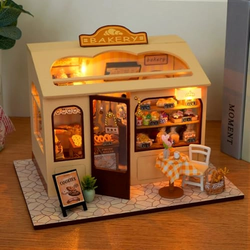 DIY Miniature House Kit - Bakery Shop
