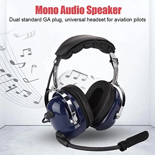 General Aviation Headphones Wired Headset
