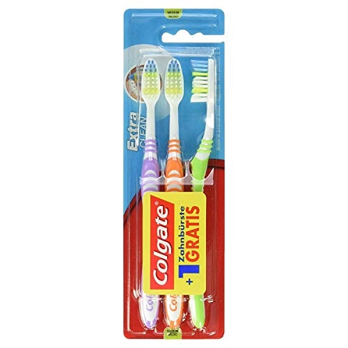 EXTRA CLEAN tooth brush - Medium 3-Piece Pack