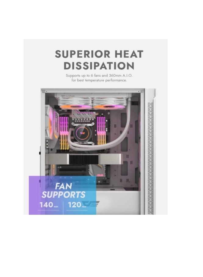 DK361 - Tempered Glass ATX/M-ATX/Mini ITX