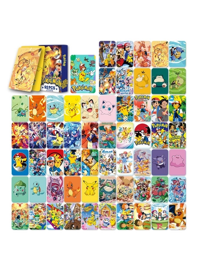 Pokémon Pikachu LOMO Cards Set - 92pcs