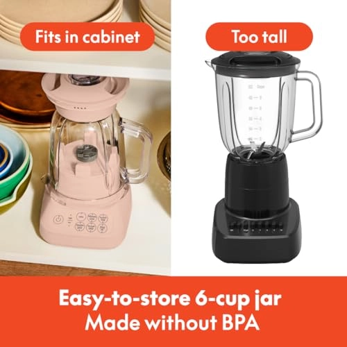 10 Speed Countertop Blender - Fitsanywhere Flip Store Design Dishwasher Safe